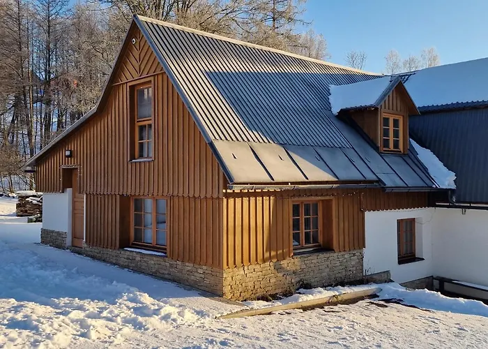 아파트 Luxusni Hory 7 V Krkonosich Vysoké nad Jizerou